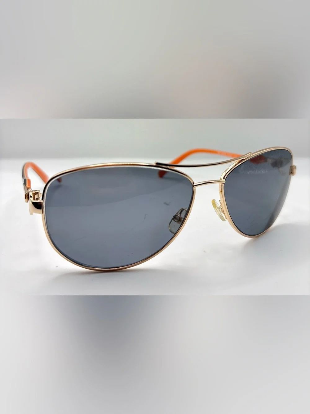 Juicy Couture Deco/S Gold Pilot Metal Sunglasses Frames Only